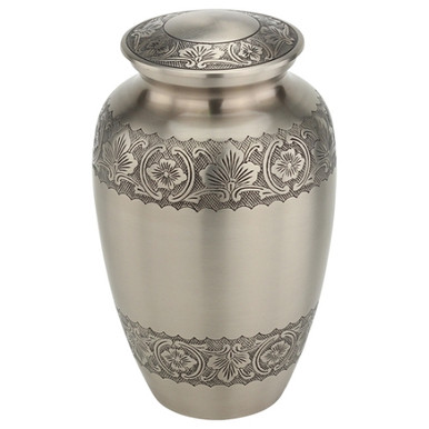 Elegant Pewter Urn for Ashes | Brass Cremation Urns