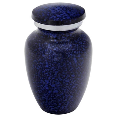 Cobalt Mist Keepsake Urn