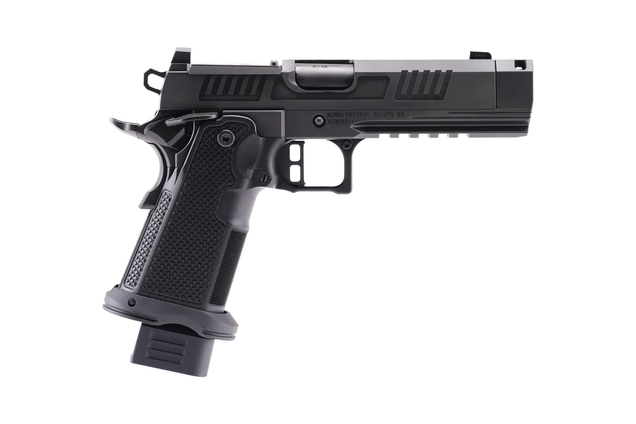 Alpha Foxtrot AF1911-ROMULUS 4.25" 9mm Comp Aluminum Grip — Superb Five-Magazine Bundle - Image 2