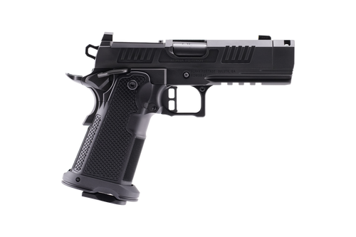 AF1911-ROMULUS  ALUMINUM GRIP 9MM 3.5IN MOS ADAPTER BULL RAMPED  DLC BLACK 17 & 20RD