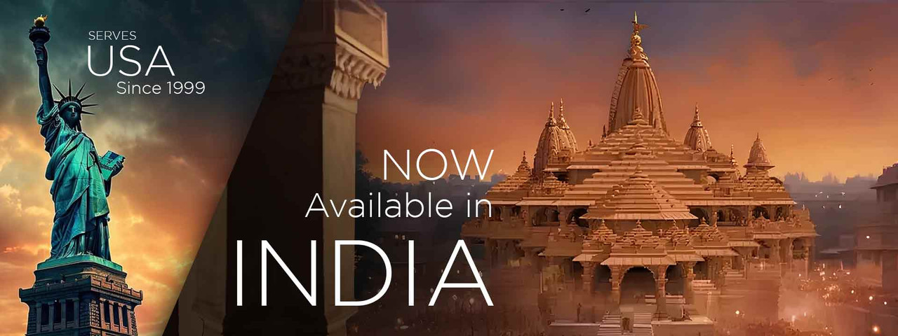 Now available in India