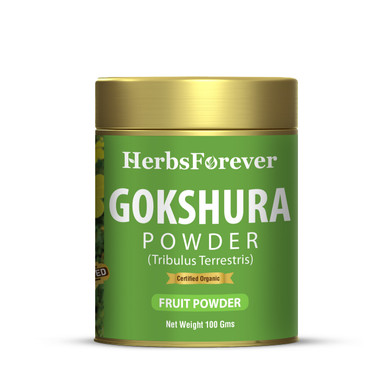 Gokshura Powder – Tribulus terrestris – Non –GMO, Organic, Vegan – 100 gms