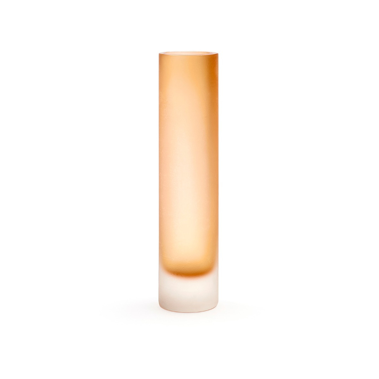 Lungo Large Vase, Deep Amber
