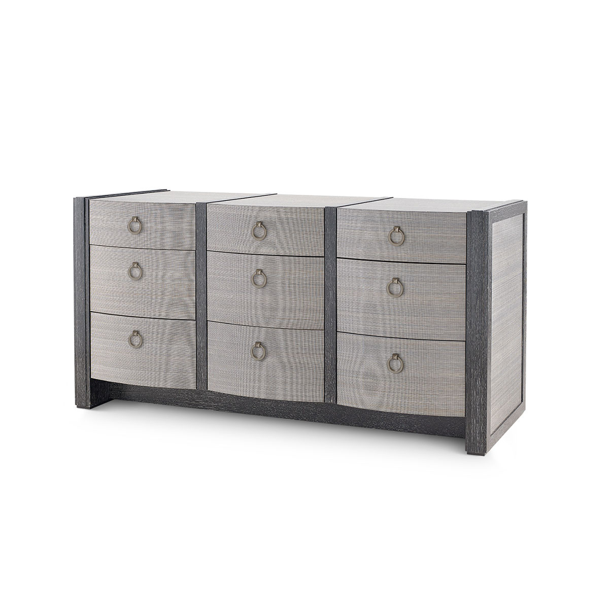 Albert Extra Large 9-Drawer, Ash Gray Shimmer