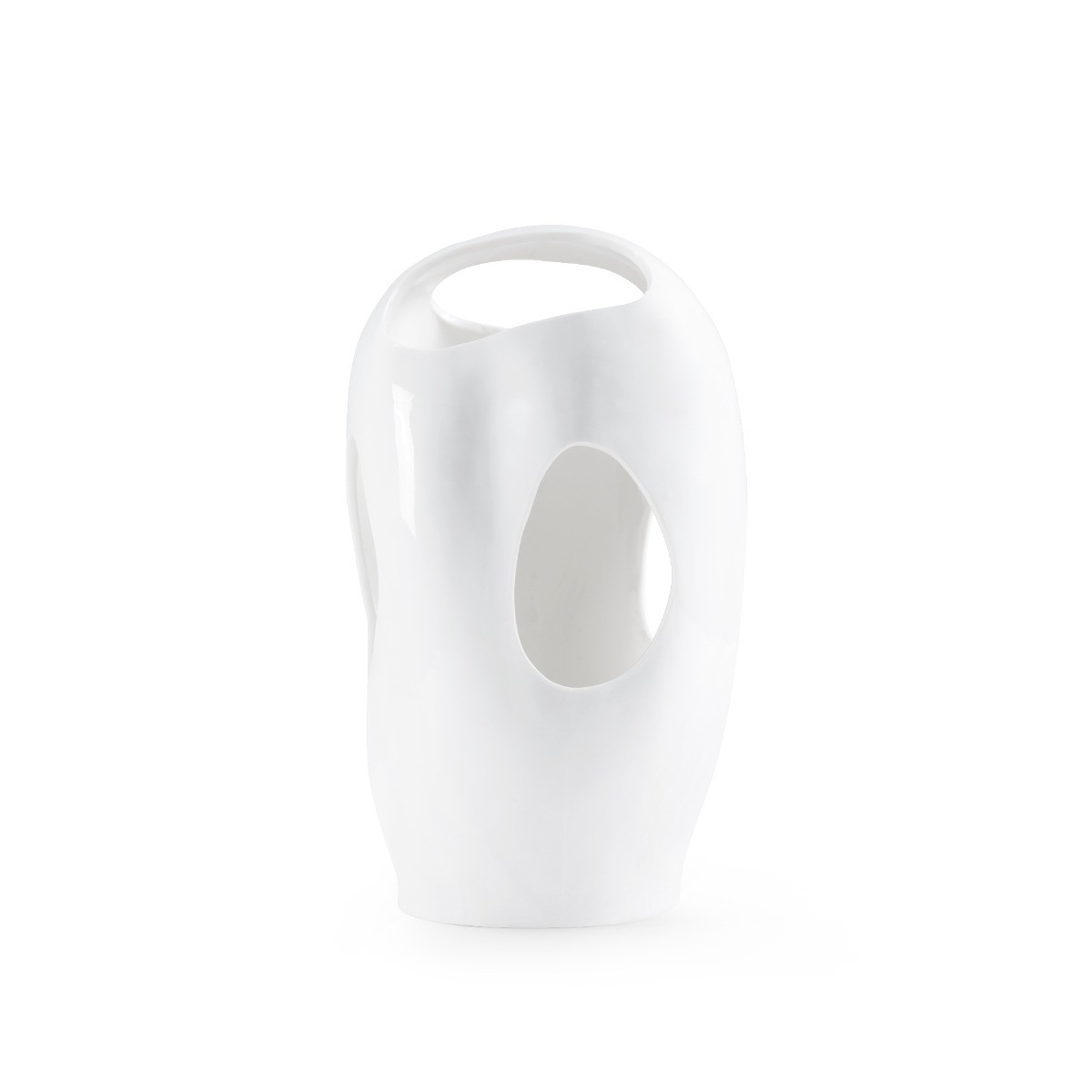 Laramie Vase, Blanc de Chine