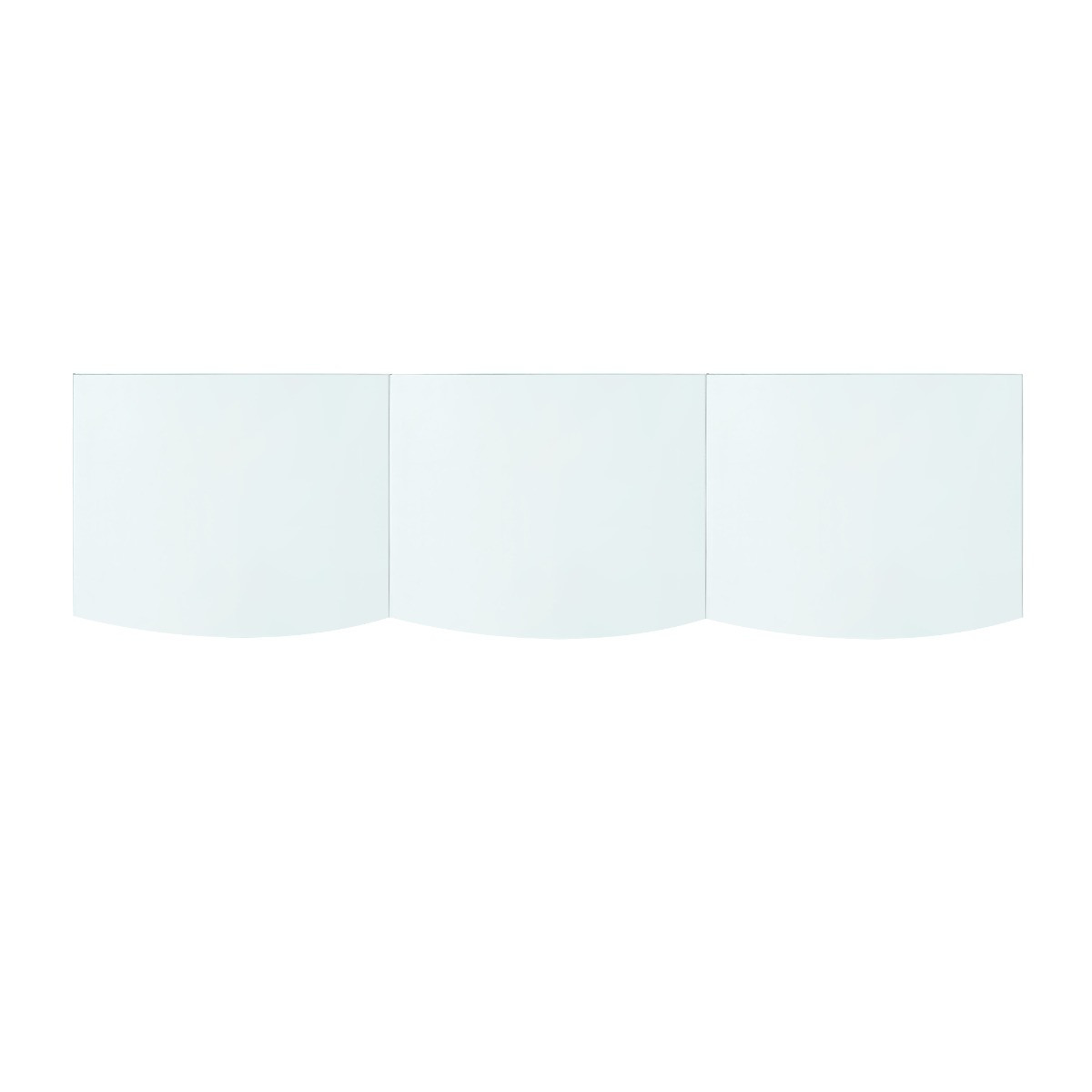 Albert Extra Large 9-Drawer Glass Top, Clear