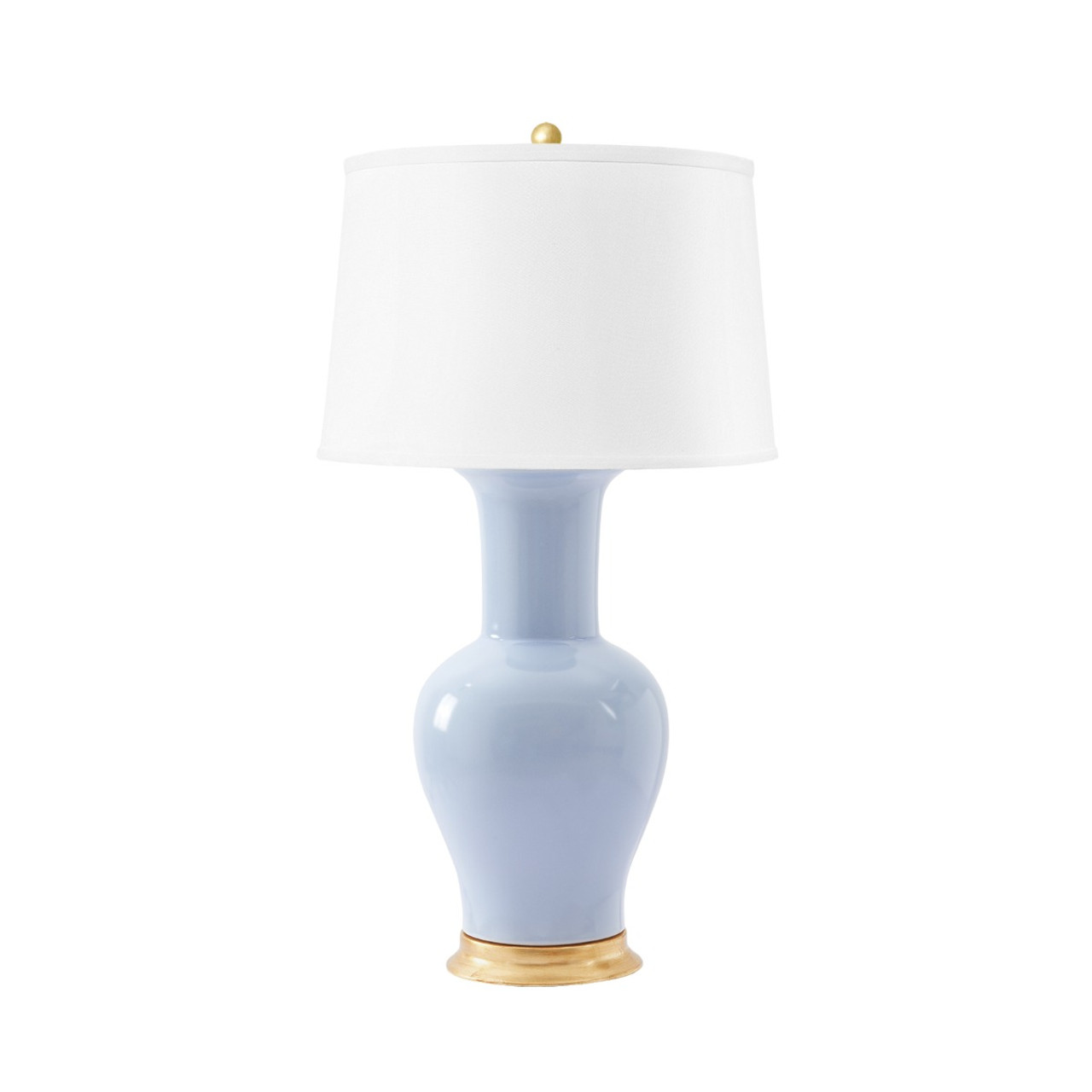 Acacia Lamp Without Shade, Periwinkle Blue