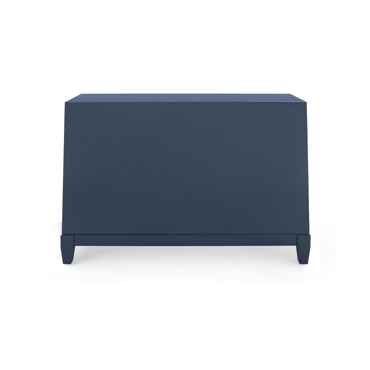 Madison Large 4-Drawer, Navy Blue Lacquer