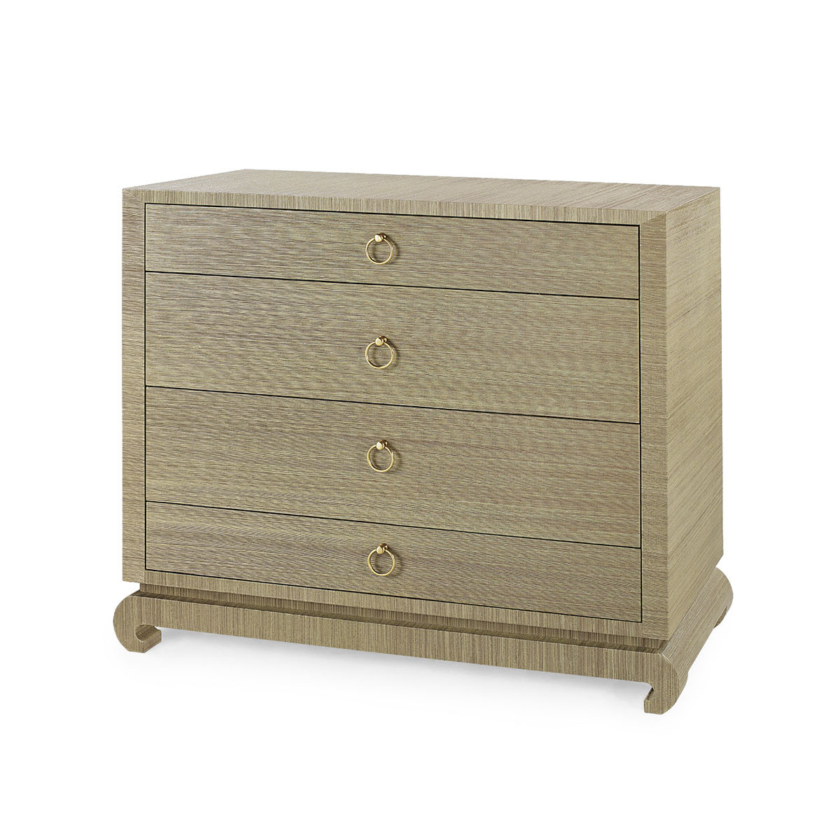 Ming Large 4-Drawer, Sage Green