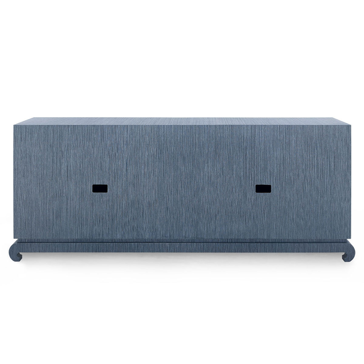 Meredith Extra Large 4-Door Cabinet, Navy Blue