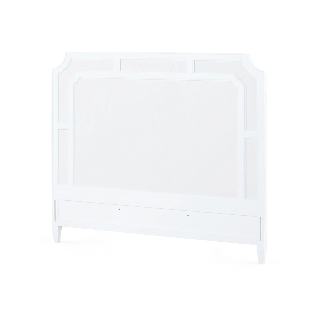 Olivia King Headboard, Soft White