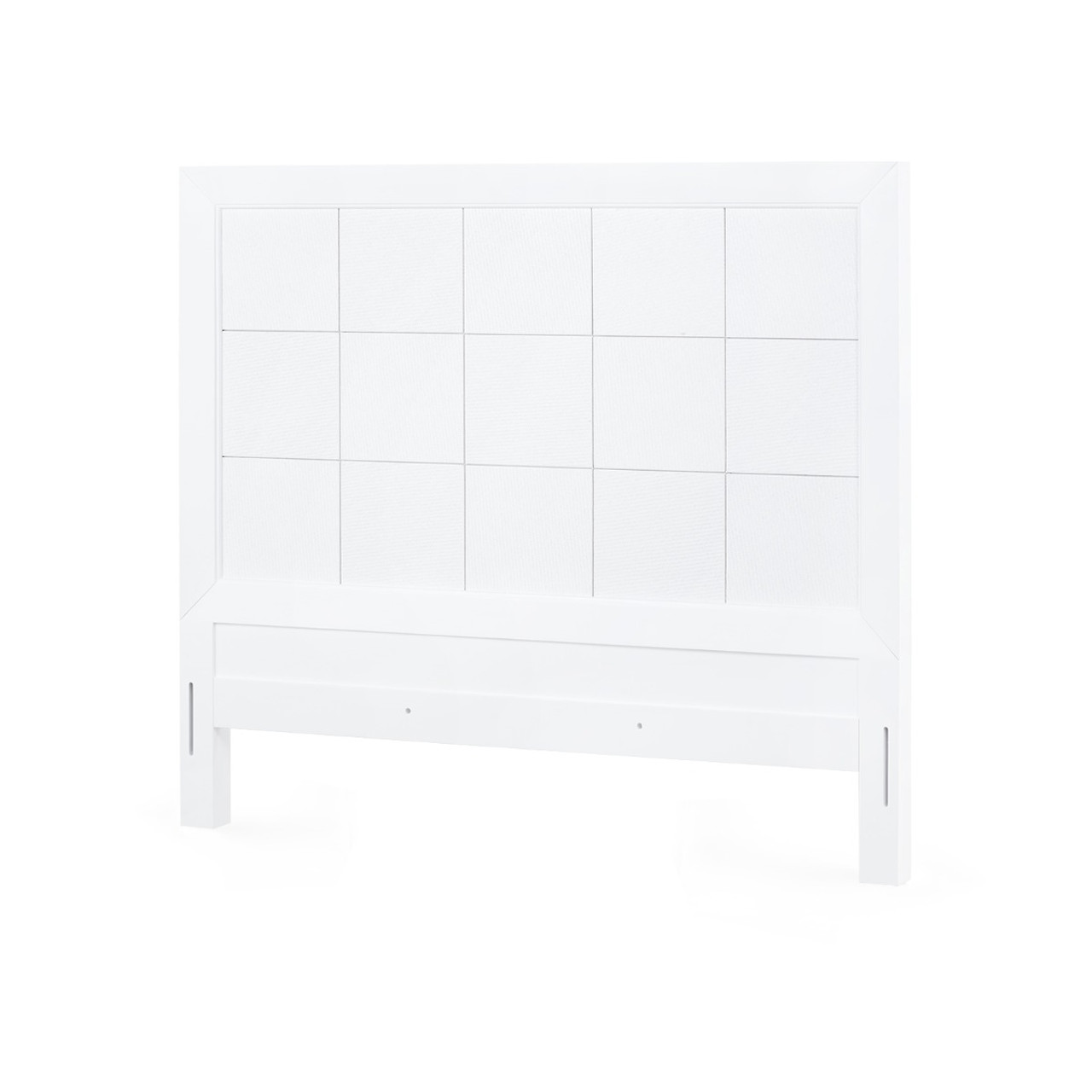 Patricia King Headboard, Vanilla