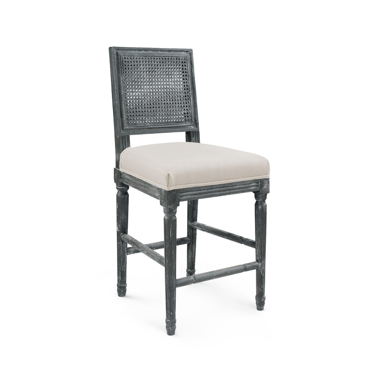 Annette Counter Stool, Gray