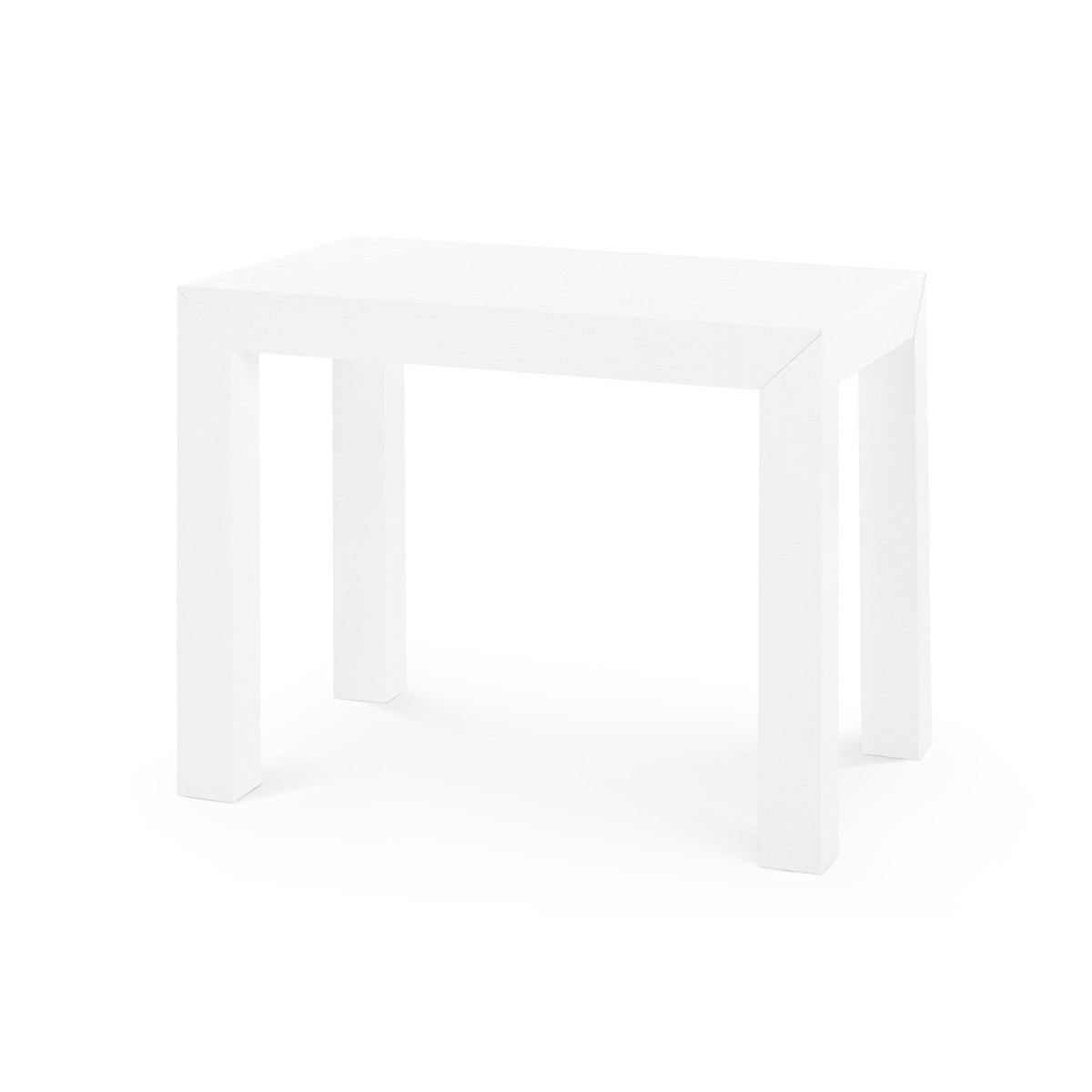 Parsons Side Table, Chiffon White