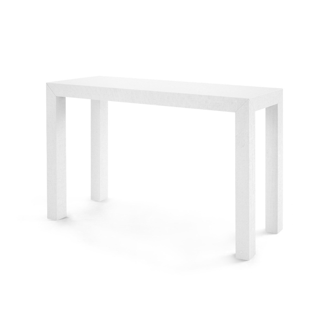 Parsons Console Table, Chiffon White
