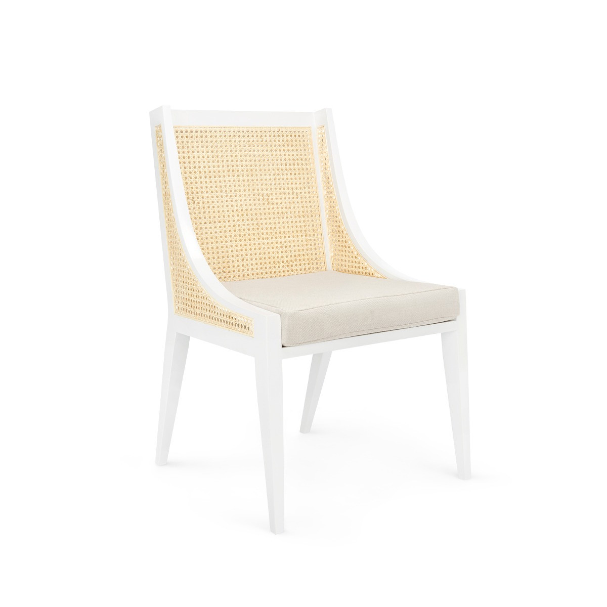 Raleigh Armchair, Eggshell White
