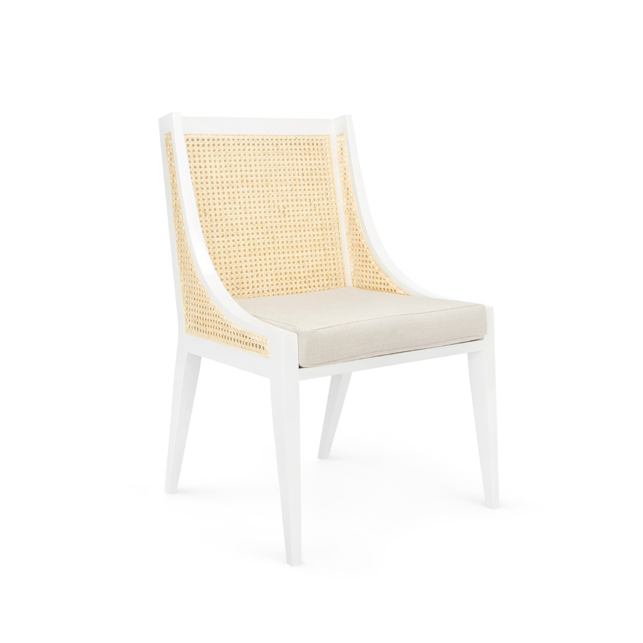 Raleigh Armchair, Eggshell White