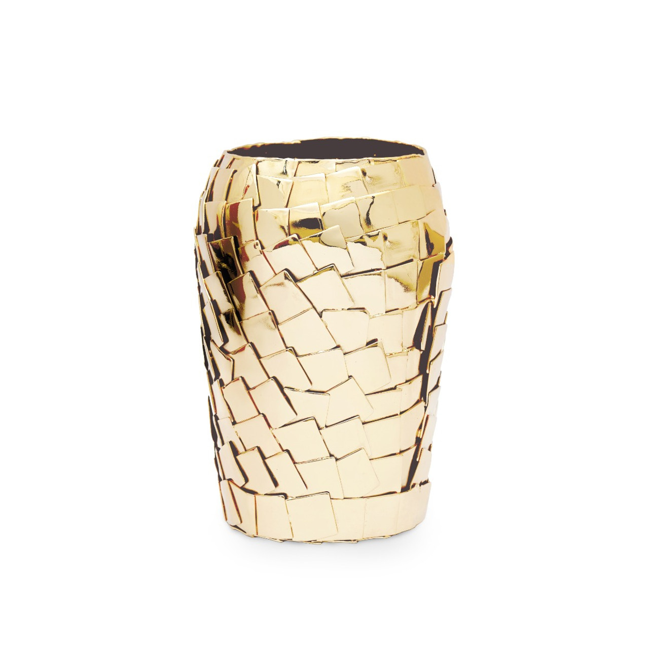 Apsis Vase, Brass Finish