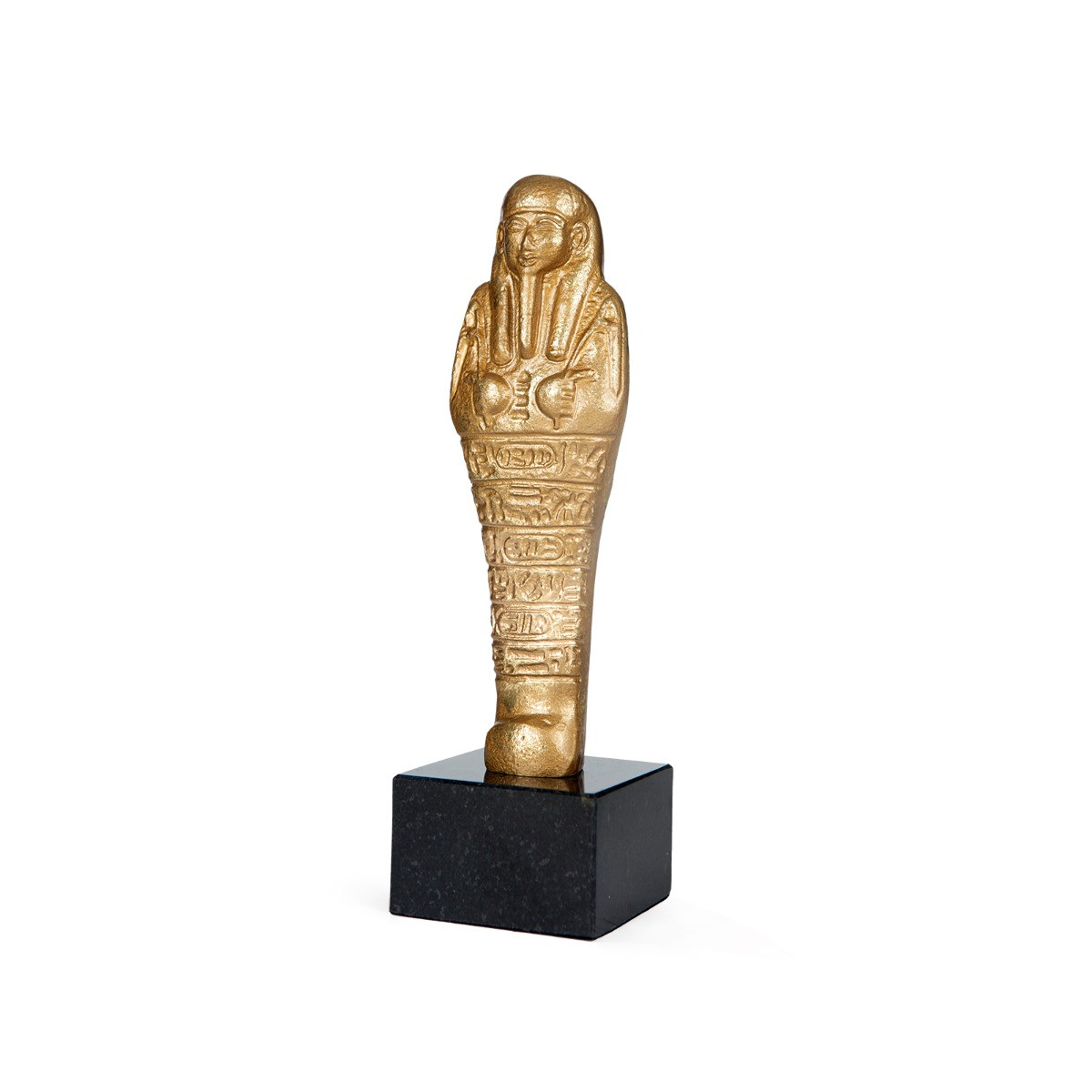 Ramia Statue, Gold Leaf
