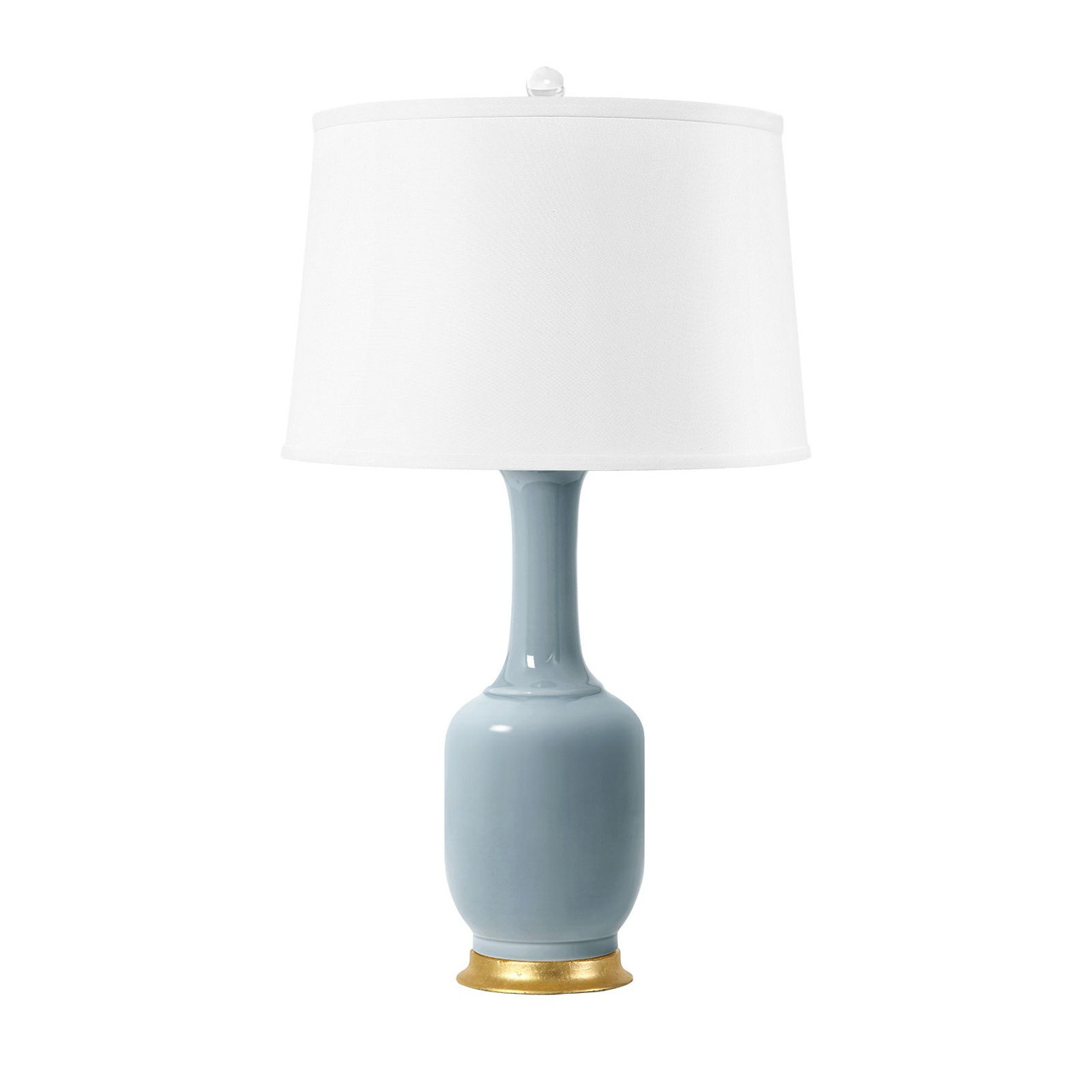 Safira Lamp Without Shade, Sky Blue