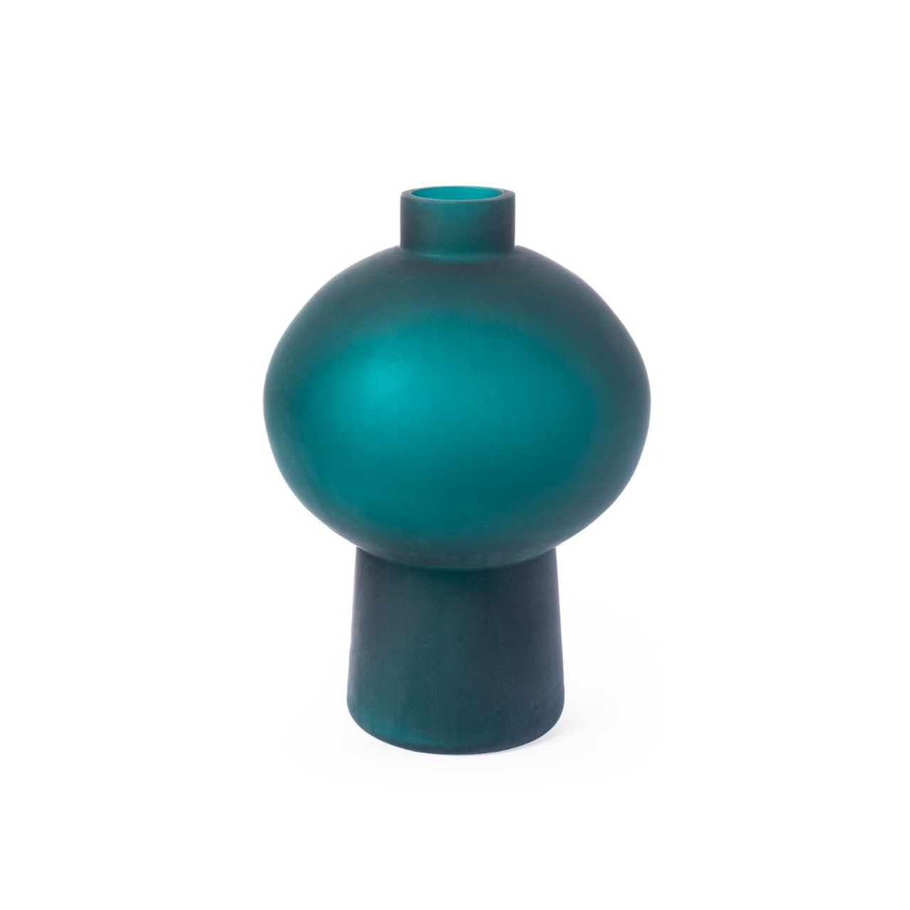 Sharri Medium Vase, Dark Persian Green