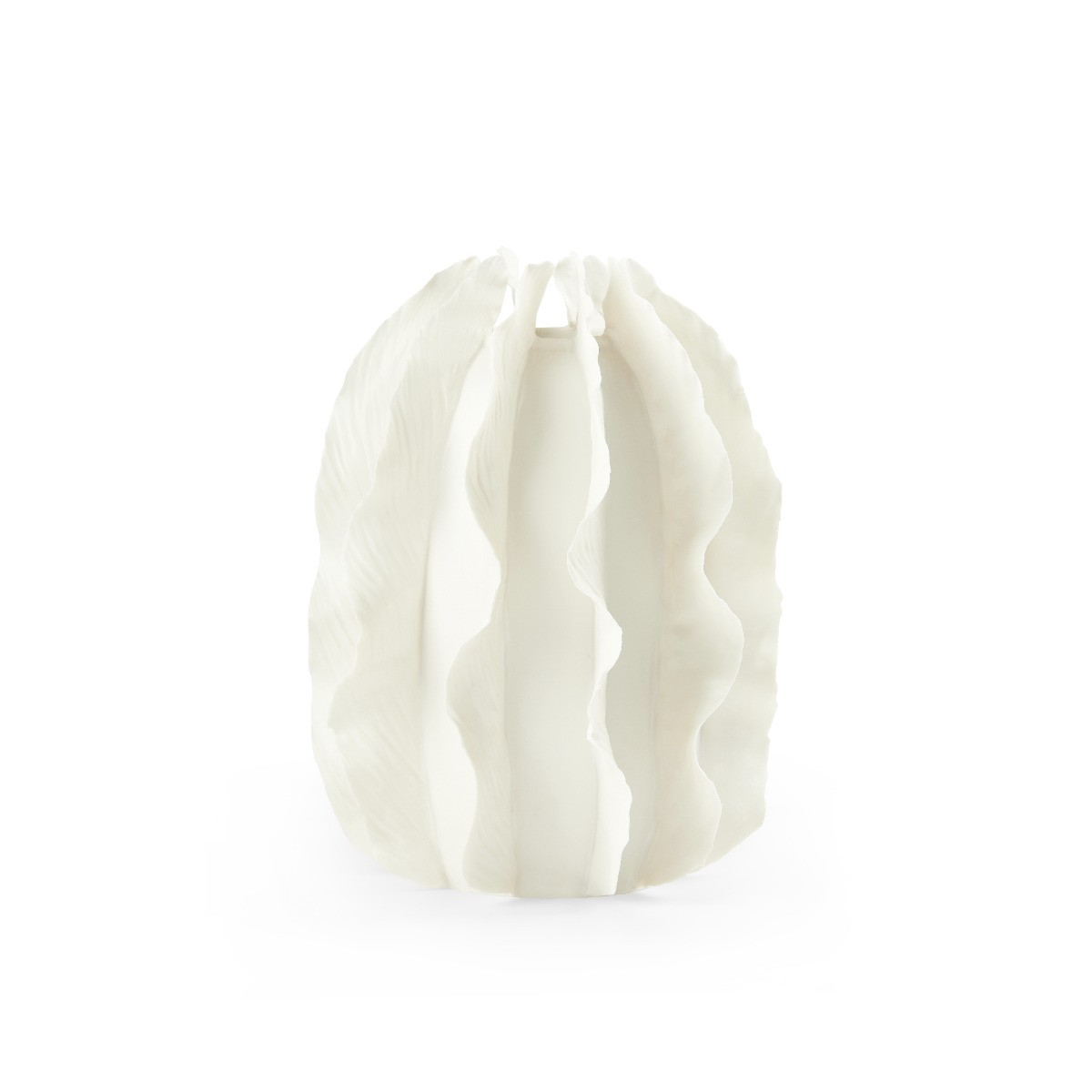 Spring Flower Tall Vase, Blanc de Chine