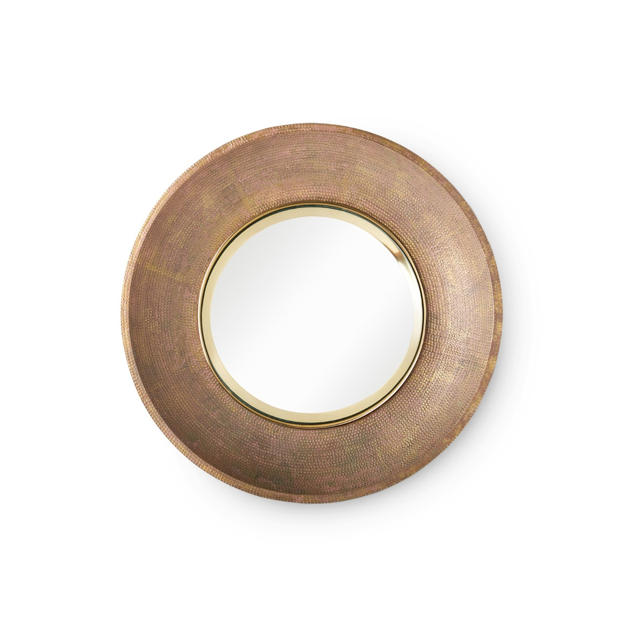 Stella Mirror, Antique Brass