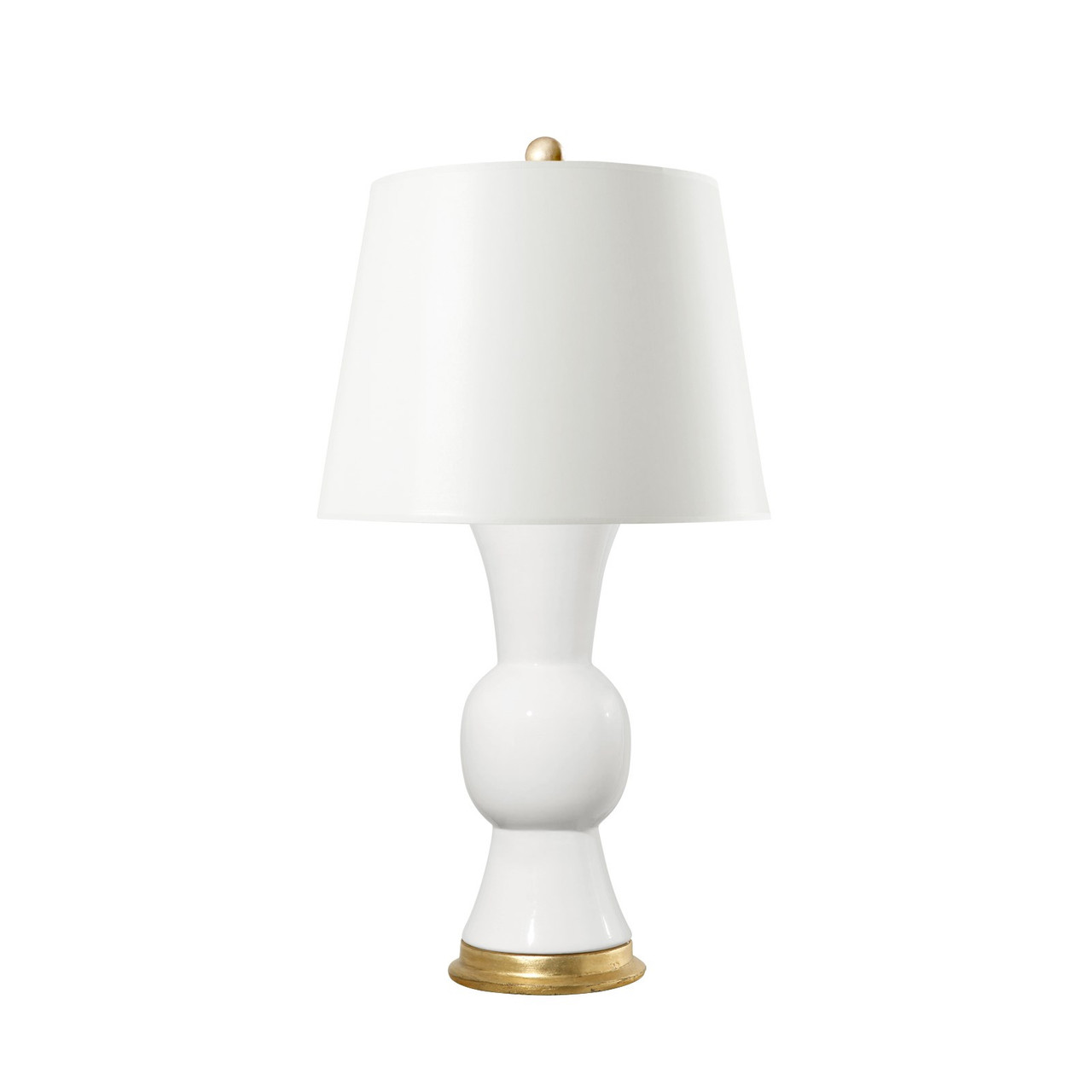Tao Lamp Without Shade, White Smoke