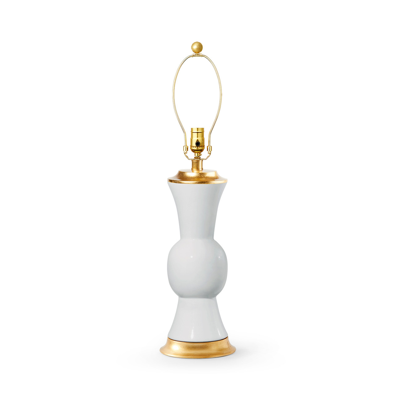 Tao Lamp Without Shade, White Smoke