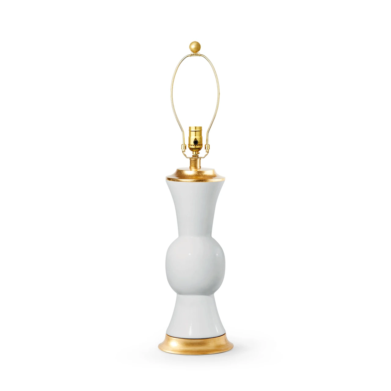 Tao Lamp Without Shade, White Smoke