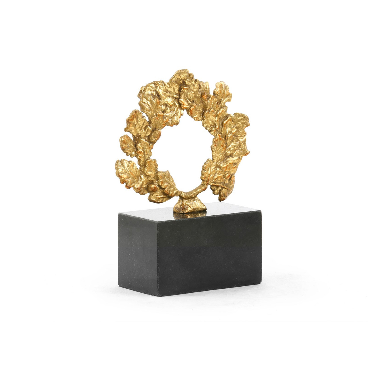 Wreath Statue, Gold Leaf