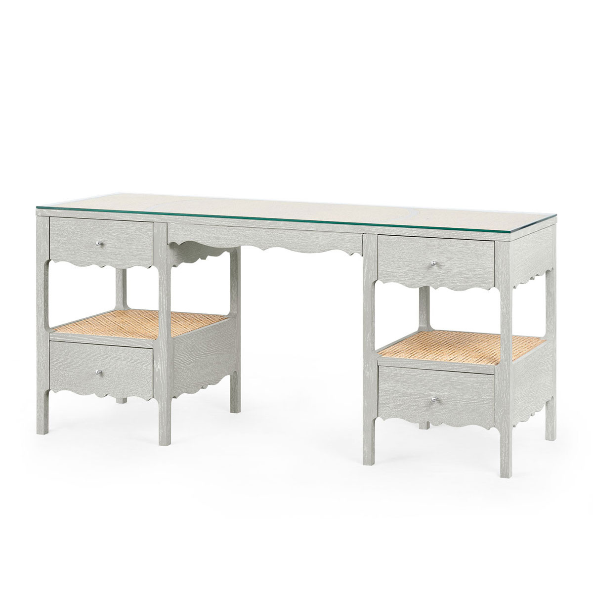 Arianna Desk, Soft Gray