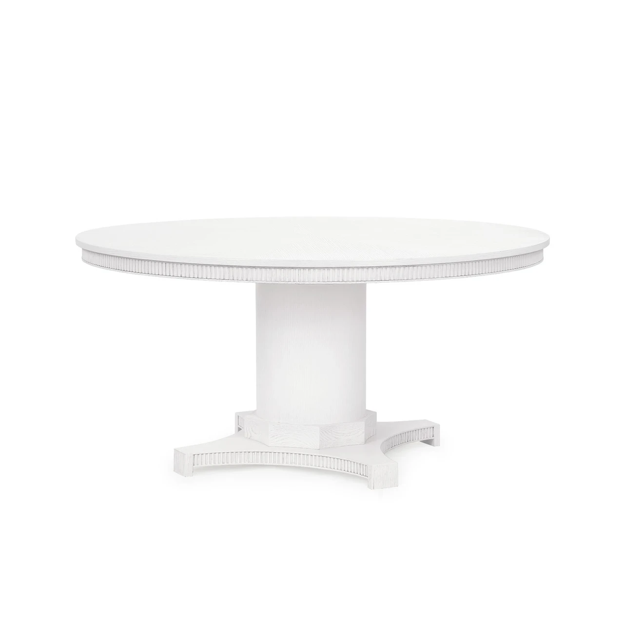Kinsley 60" Dining Table, Glazed Whisper White