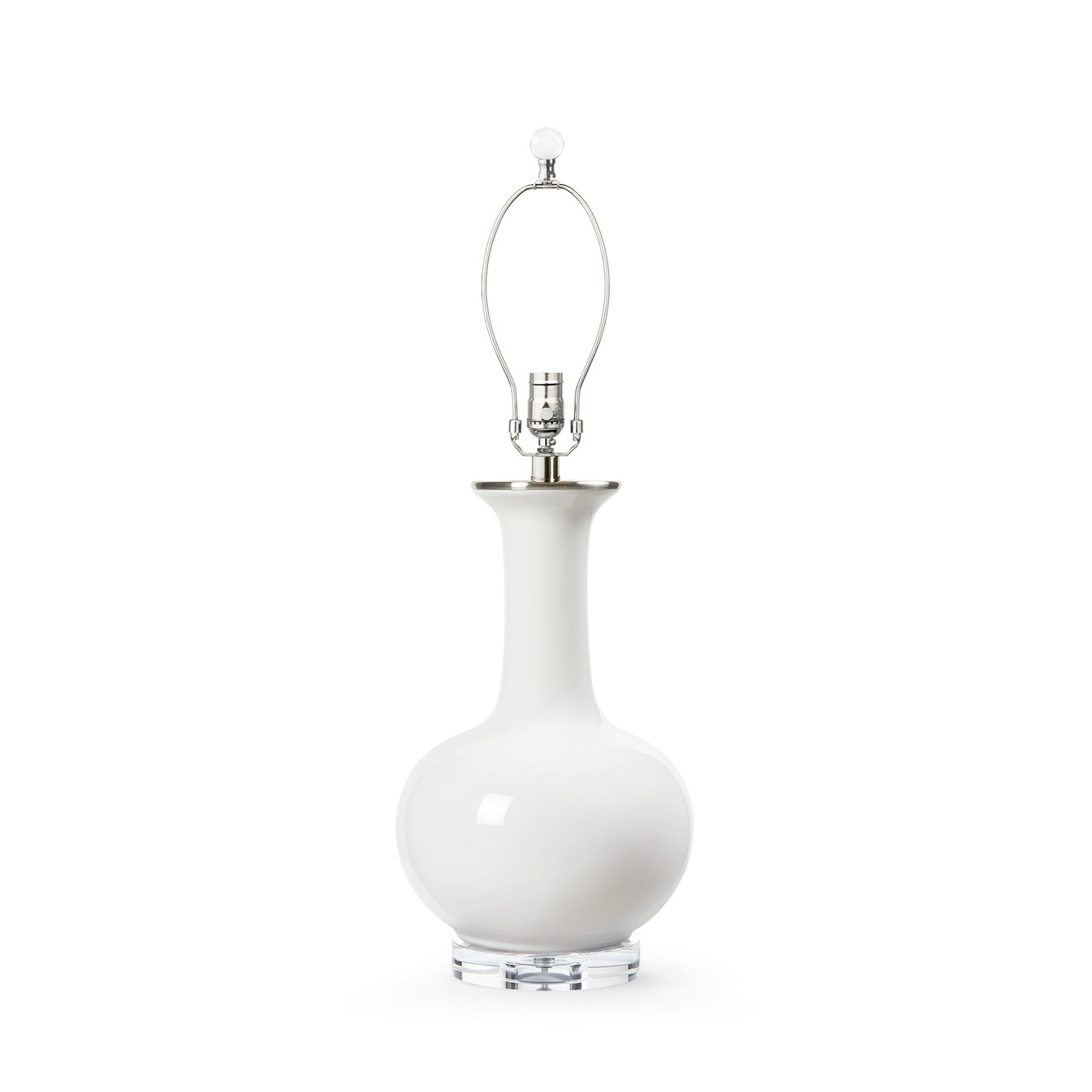 Somerset Lamp Without Shade, Alpine Gleam