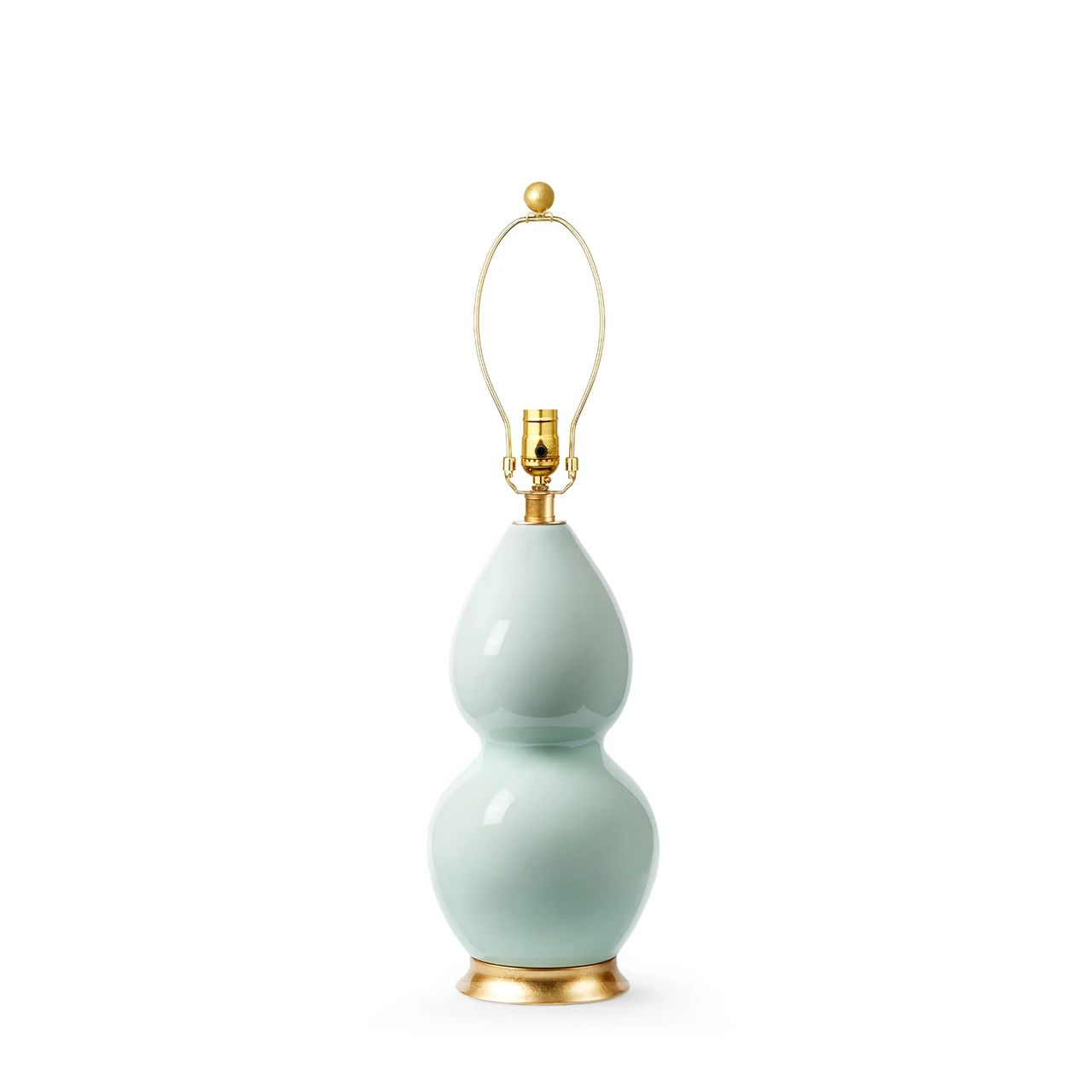 Shandy Lamp Without Shade, Pale Celadon