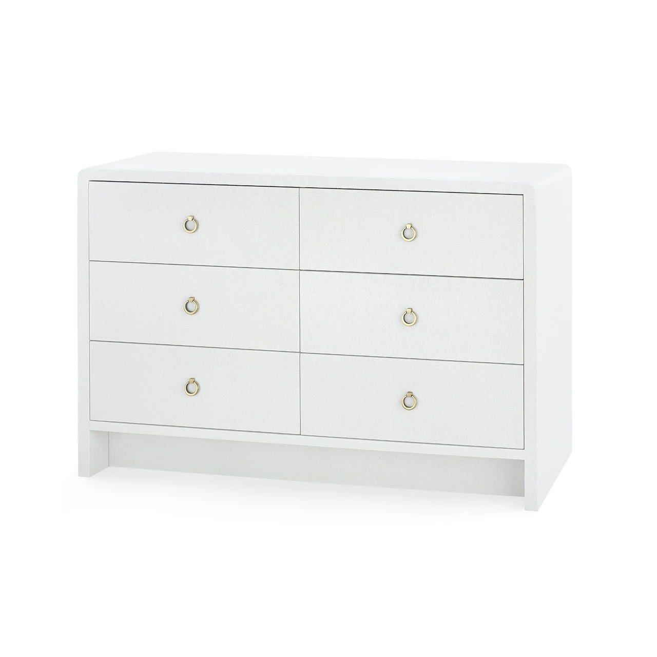Bryant Linen Extra Large 6-Drawer, Chiffon White