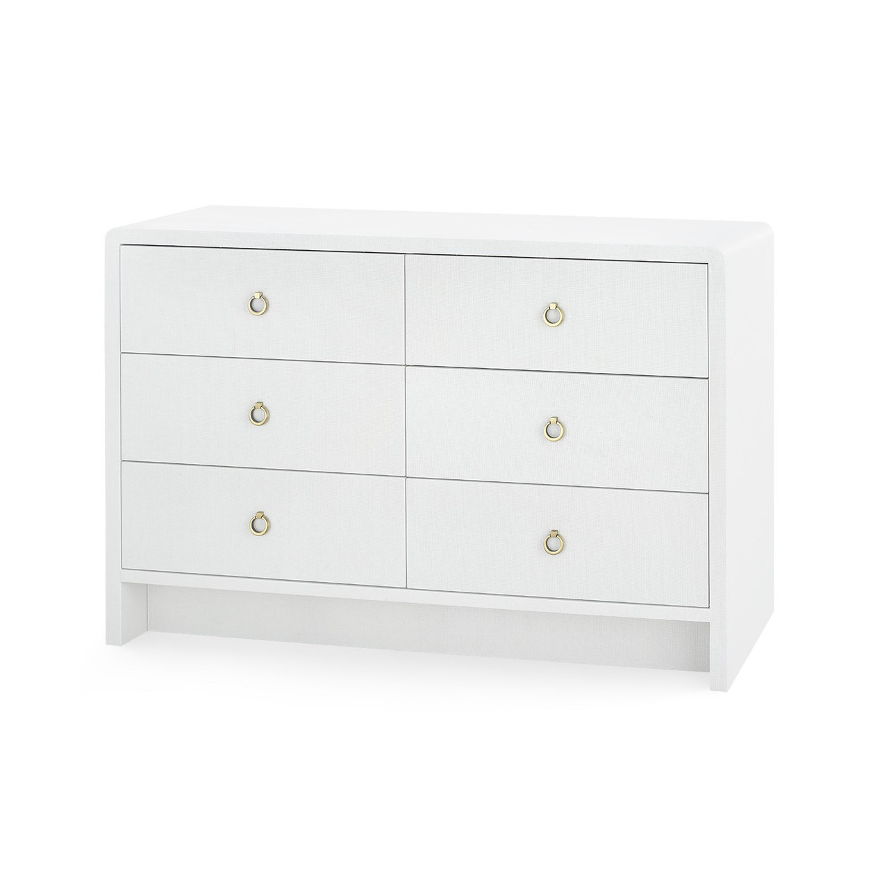 Bryant Linen Extra Large 6-Drawer, Chiffon White