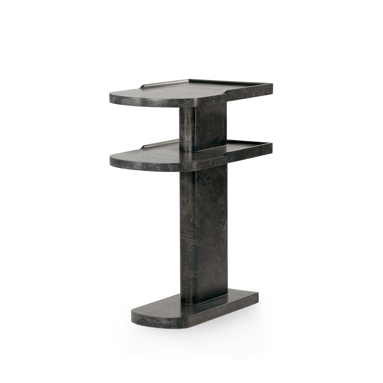 Casey Side Table, Arabica Burl