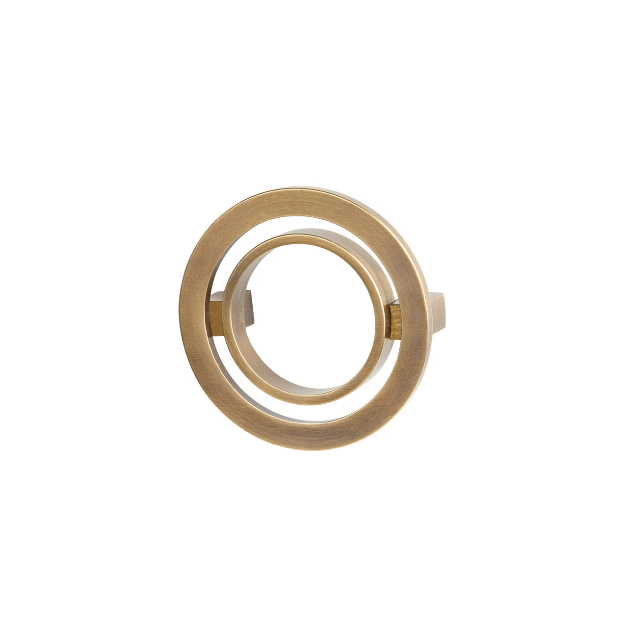 Tate Pull, Antique Brass