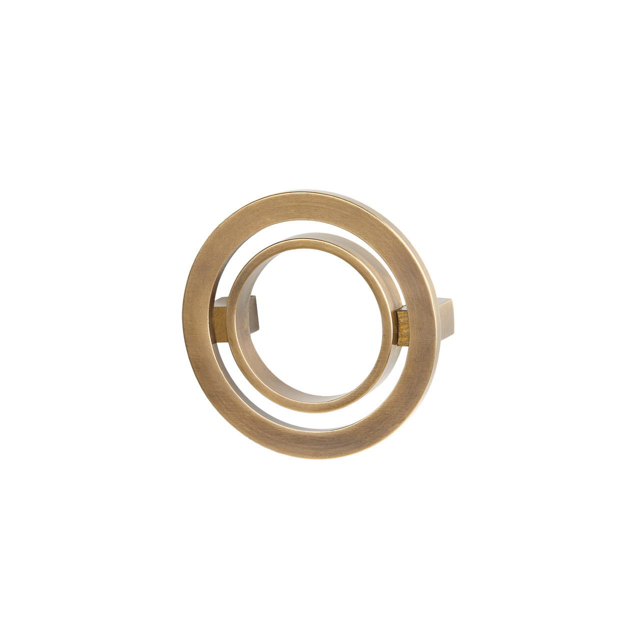 Tate Pull, Antique Brass