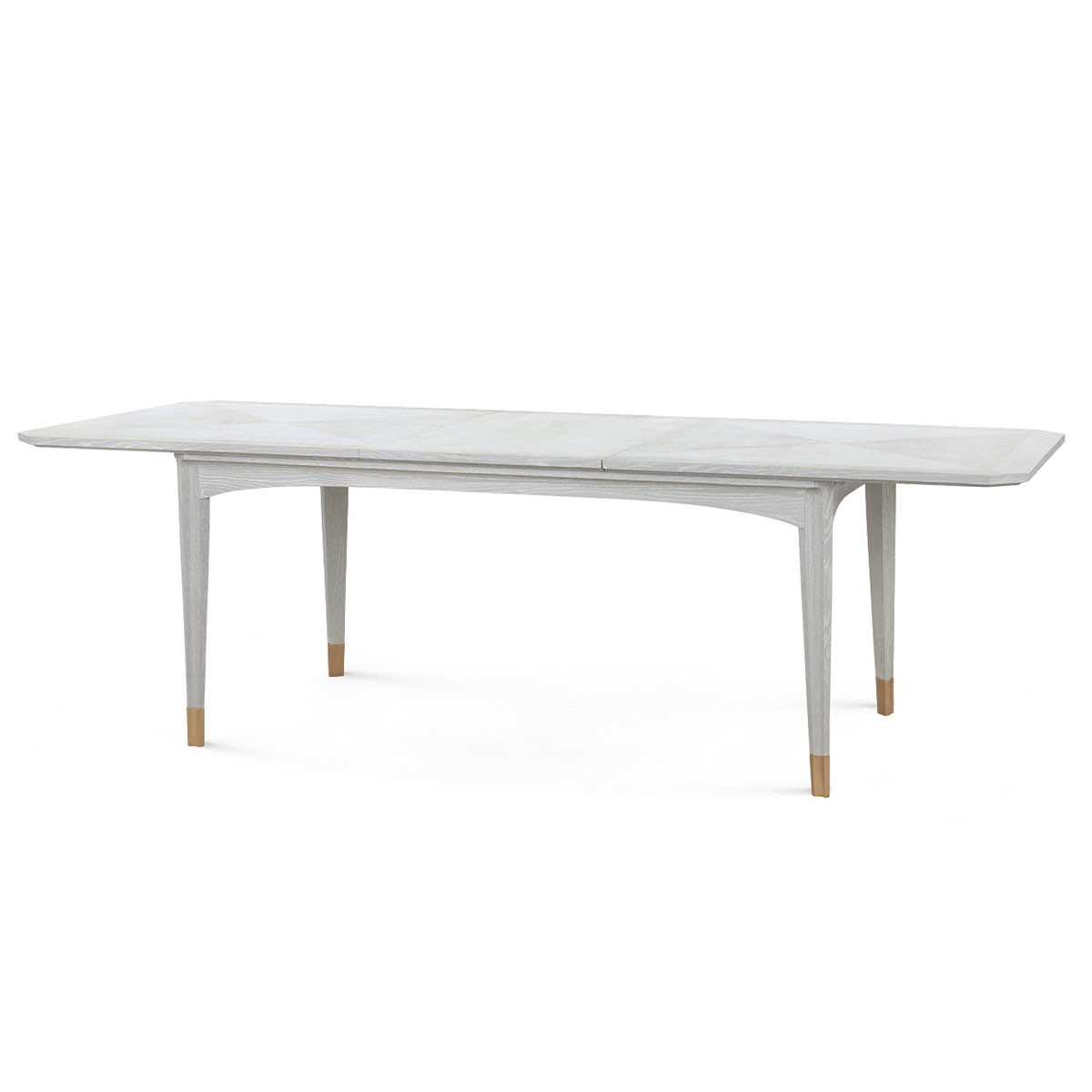 Bertram Dining Table, Soft Gray