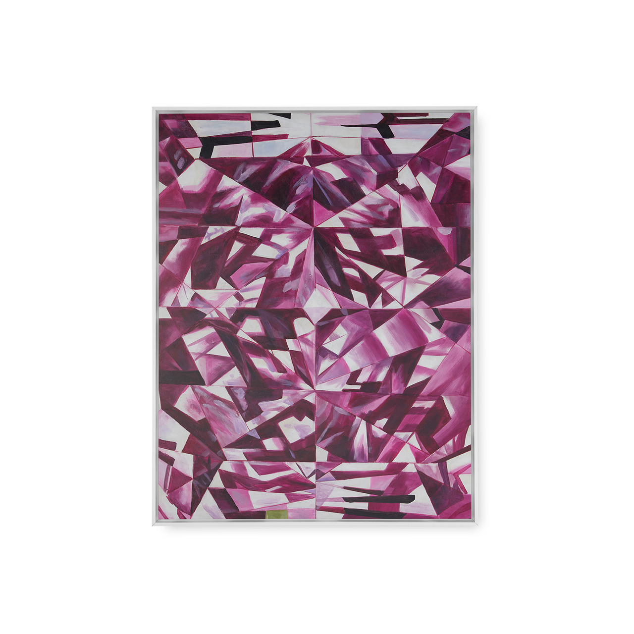 Asha Framed Canvas, Purple