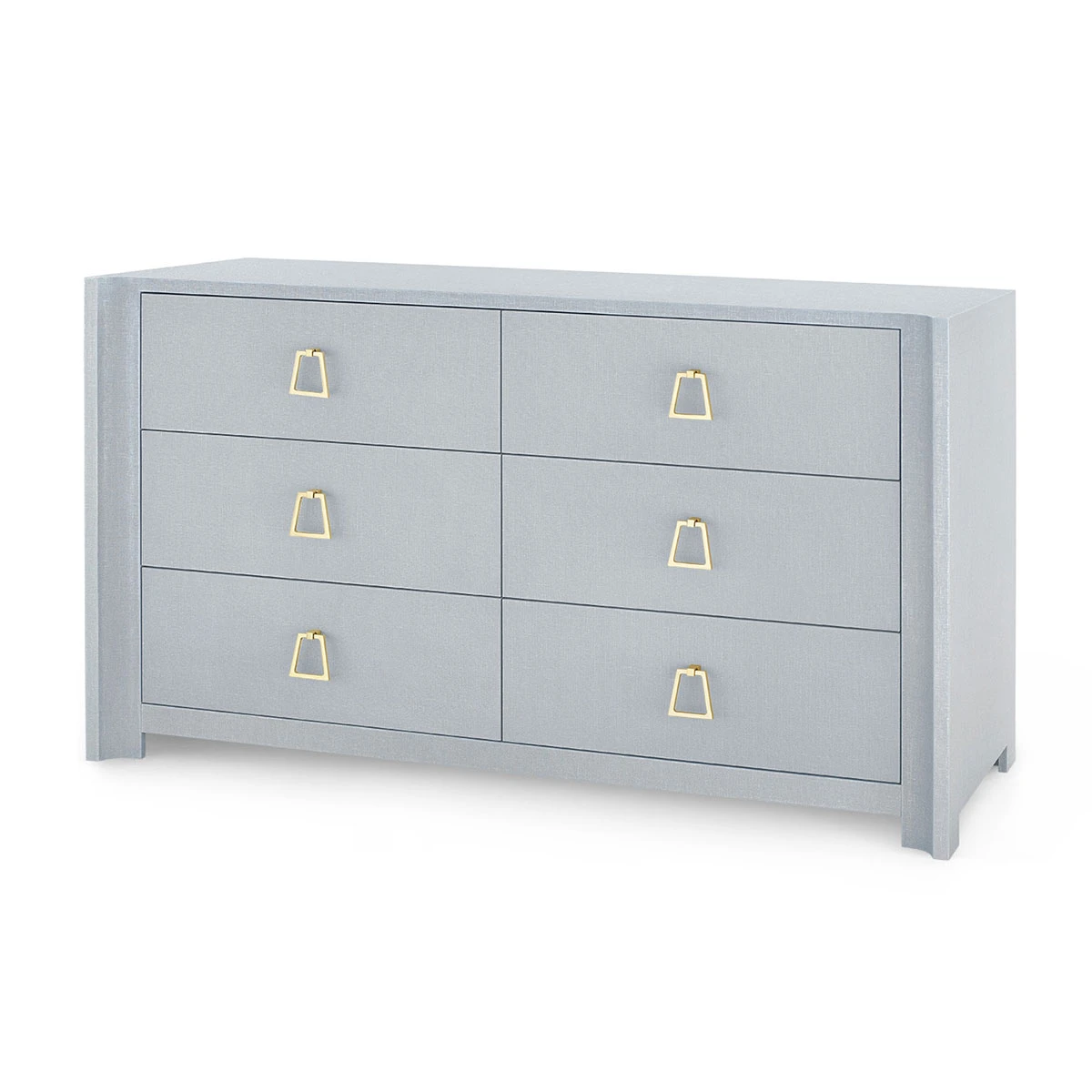 Audrey Extra Large 6-Drawer, Washed Winter Gray