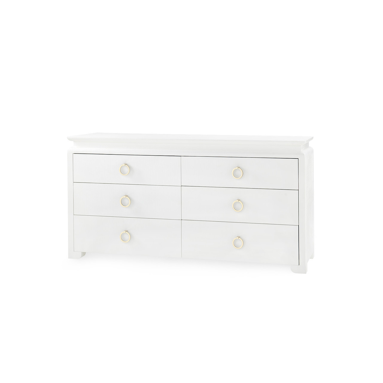 Elina Extra Large 6-Drawer, Vanilla
