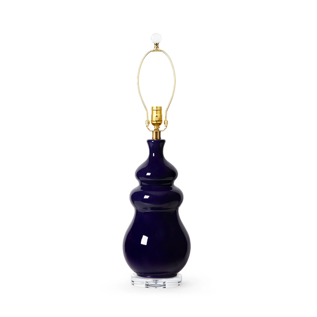 Maila Lamp Without Shade, Mako Blue