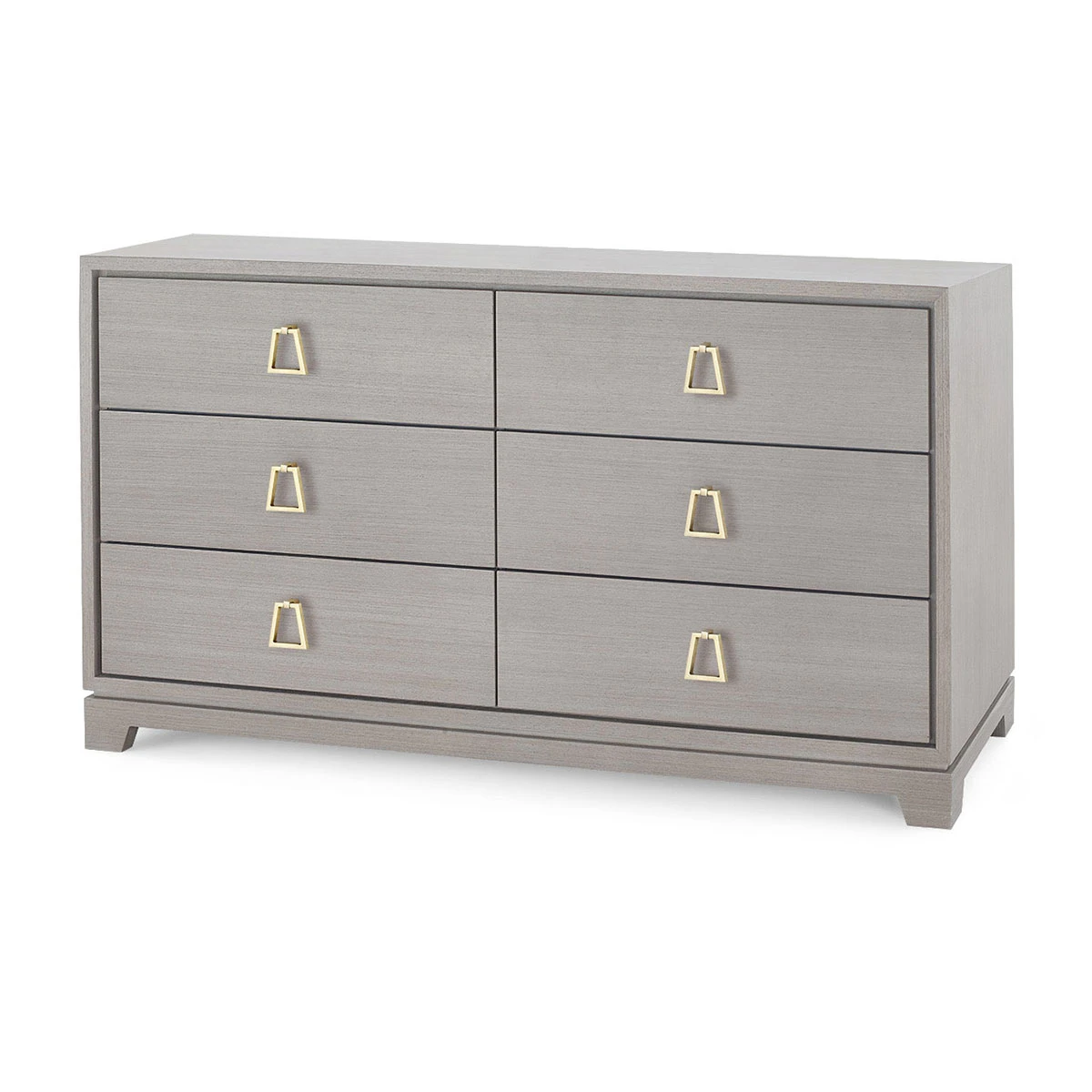 Stanford Extra Large 6-Drawer, Taupe Gray
