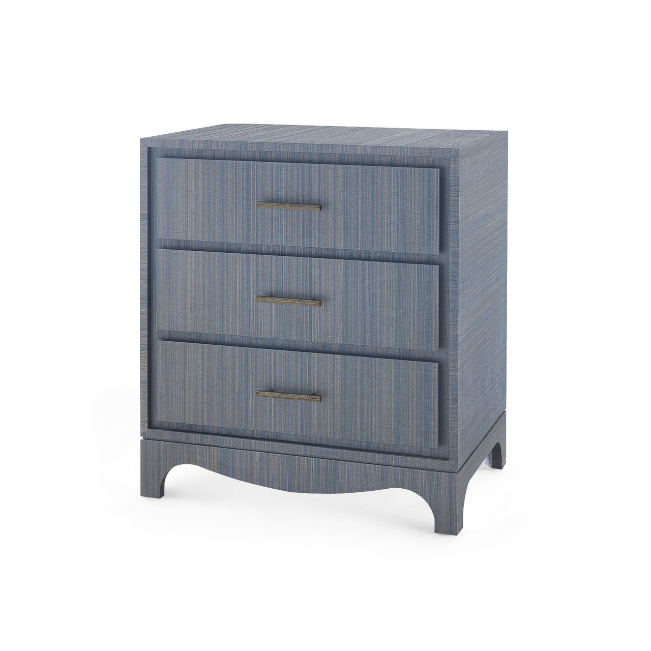 Barrett 3-Drawer Side Table, Denim Mist