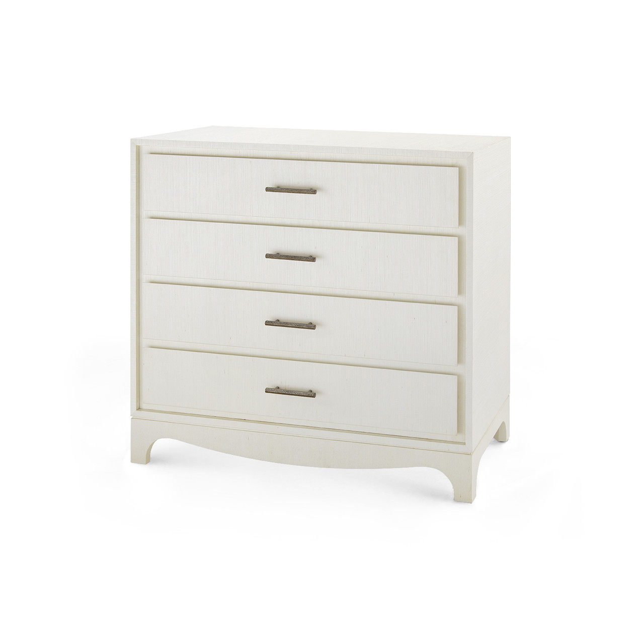 Barrett Large 4-Drawer, Sand White