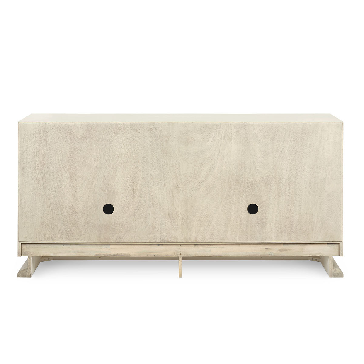 Maxwell 4-Door Cabinet, Sailcloth Sheen