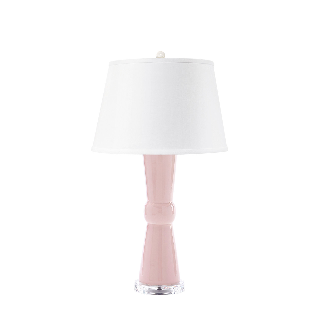 Clarissa Lamp Without Shade, Pink